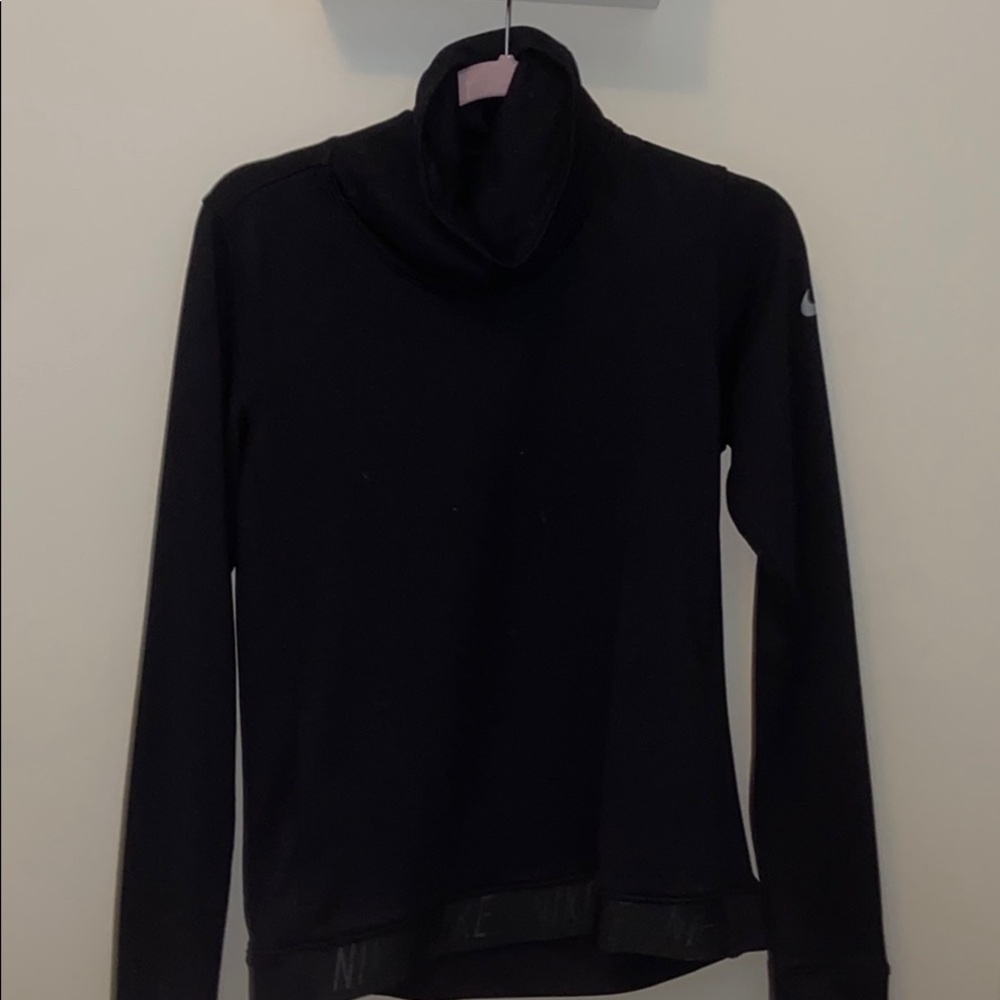 Turtle neck sweatshirt